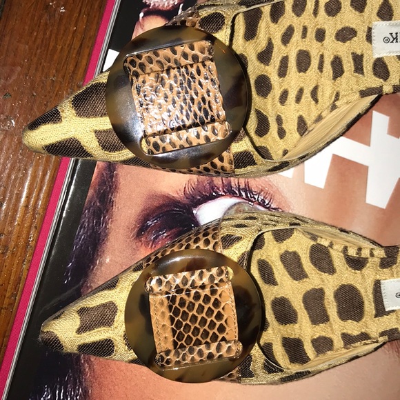 Manolo Blahnik Mules 37.5 - Picture 3 of 4